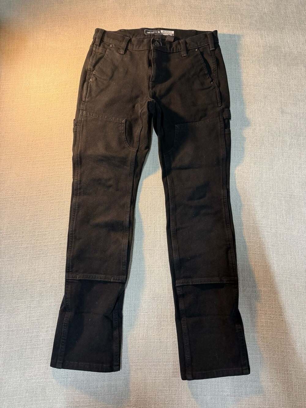 Carhartt Women's Relaxed Fit Rugged Flex Canvas Double-Front Work Pants